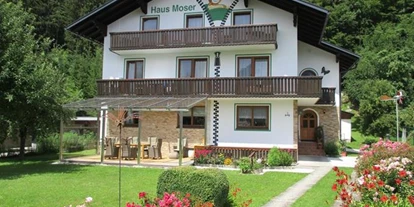 Pensionen - Garten - Dambach (Rosenau am Hengstpaß) - Haus Moser