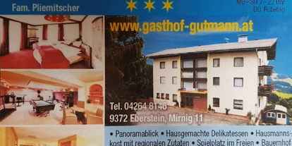 Pensionen - Radweg - Kadöll -  Genießen sie einen Kurztripp auf der Saualpe beim #_Gutmann# in 1000Meter Seehöhe.
Mit 6 gut beschilderten Rundwanderwege zwischen 1 bis 8 Stunden Gehzeit, direkt vom und bis zum #Hotel zurrück, mit Ausblick über  #Kärnten - Gasthof Pension Gutmann 