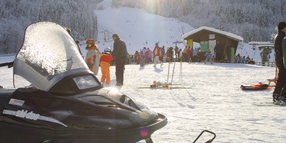Pensionen - Balkon - Glanegg (Glanegg) - Winter im Bodental Skilifte Sereinig  - Familienhof Sereinig