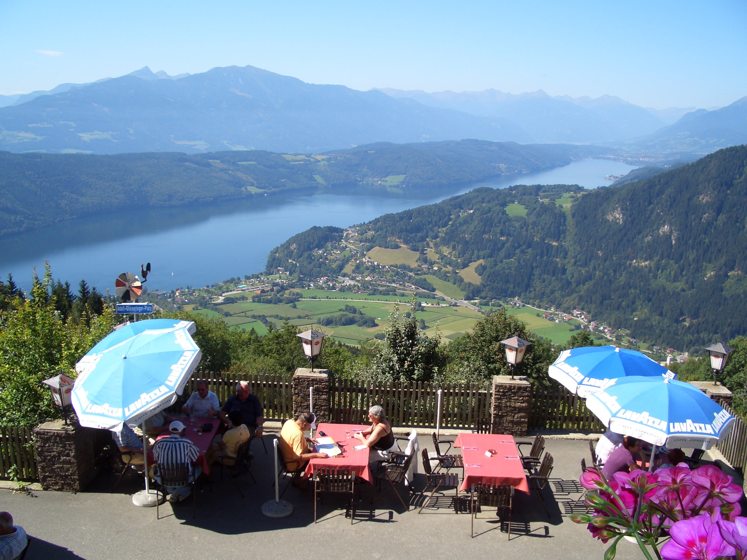 Frühstückspension - Terrasse Alpengasthof Bergfried - Alpengasthof Bergfried