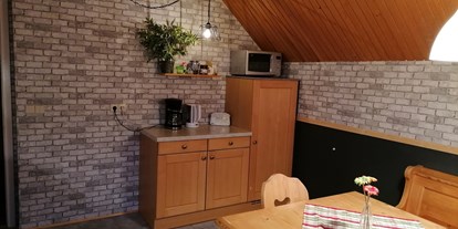 Pensionen - Garage für Zweiräder - Radlach (Steinfeld) - Küche von App Gitschtal - Haus Holunder Weissbriach