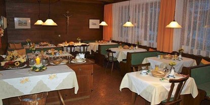 Pensionen - Frühstück: serviertes Frühstück - Saalfelden am Steinernen Meer - Pension Hauserhof