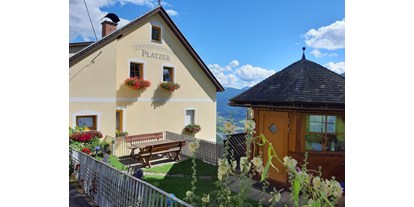 Pensionen - WLAN - Stall - Pension mit Urlaub am Bergbauernhof auf 1.100m Seehöhe mit wunderschöner Aussicht. - Panoramapension Platzer