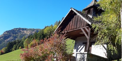 Pensionen - Art der Pension: Urlaub am Bauernhof - Kärnten - Unsere Kapelle am Hattelberg. - Panoramapension Platzer
