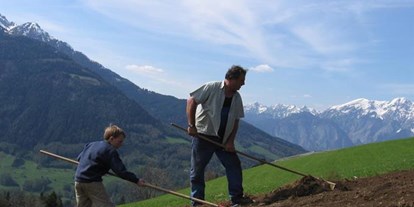 Pensionen - Art der Pension: Urlaub am Bauernhof - Volderwald - Alpengasthaus Gleinserhof