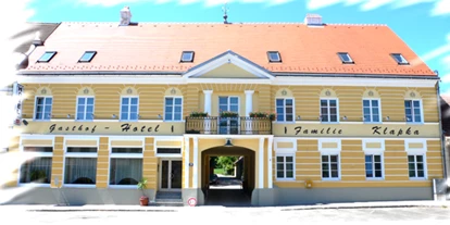 Pensionen - Umgebungsschwerpunkt: am Land - Pillichsdorf - Gasthof Klapka, Hotel und Restaurant