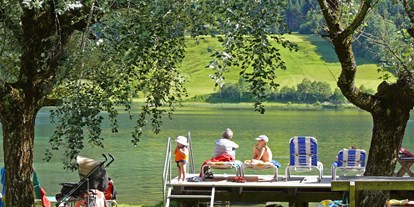 Pensionen - Frühstück: warmes Frühstück - Drußnitz - Badestrand kinderfreundlich - Pension Bergblick am Weissensee