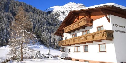 Pensionen - Tiroler Oberland - Apartment Haus S'Huamatl