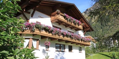 Pensionen - Tiroler Oberland - Apartment Haus S'Huamatl