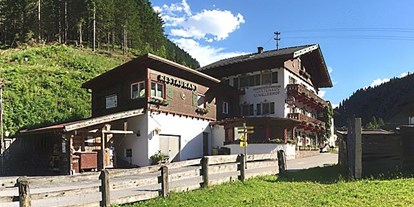 Pensionen - Garten - Fulpmes - Alpengasthof Schallerhof Restaurant
