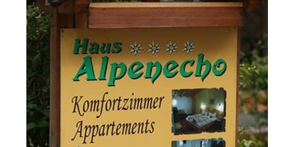 Pensionen - Garten - Mutters - Alpenecho