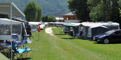 Pensionen - barrierefreie Zimmer - Auen (Schiefling am Wörthersee) - Unsere Campingplatz - See-Areal Steindorf