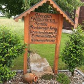 Frühstückspension - Beschilderung - Bauernhof Rechberger-König (Fingerneißl)