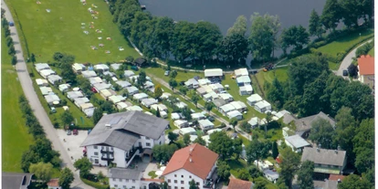 Pensionen - Terrasse - Winhöring - Seehof mit Campingplatz - Pension Seehof