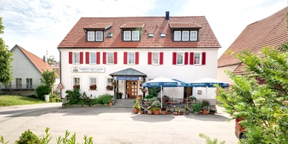 Pensionen - weitere Verpflegungsmöglichkeiten: Abendessen - Mössingen - Gasthof zum Lamm