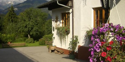 Pensionen - Terrasse - Hausmanning (Schlierbach, Oberschlierbach) - Naturhotel & Pension Bäcker-Ferdl