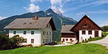 Pensionen - Spielplatz - Dorf (Scharnstein) - Ferienhof Bruderhof