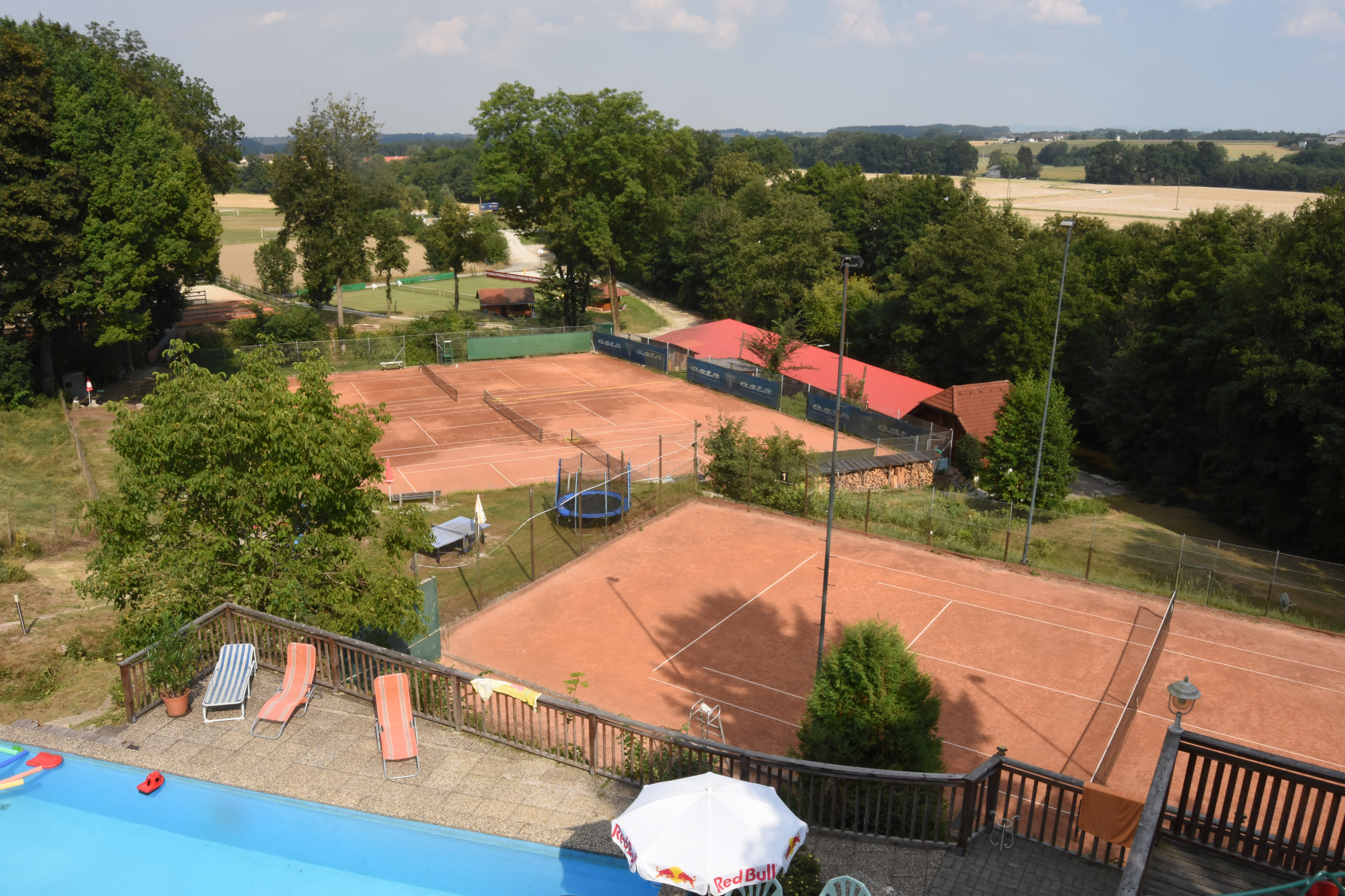 Frühstückspension - unser weitläufiger Aktivpark - AKTIVPARK Hotel Pension Stadlhuber