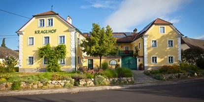 Pensionen - weitere Verpflegungsmöglichkeiten: Abendessen - Mitterhausleiten - Unser Hof - Radlerparadies Kraglhof