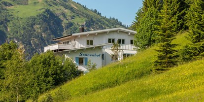 Pensionen - Umgebungsschwerpunkt: Berg - Damüls - mal die "andere" Seite  - Gästehaus Sonnenhof 