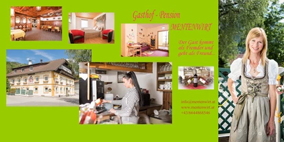 Pensionen - barrierefreie Zimmer - Oberweißburg - Mentenwirt Pension &Appartments