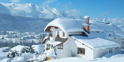 Pensionen - Kühlschrank - Oberösterreich - Haus Löger im Süden Oberösterreichs mit traumhafter Aussicht auf die Berge - Haus Löger Apartments