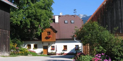Pensionen - Garten - Dambach (Rosenau am Hengstpaß) - Gästehof Annerl
