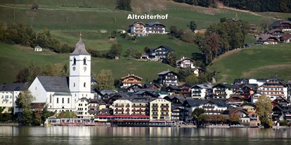 Pensionen - Umgebungsschwerpunkt: Stadt - St. Wolfgang vom See aus - Urlaub am Altroiterhof