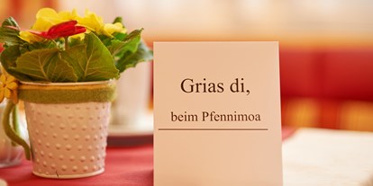 Pensionen - Frühstück: Frühstücksbuffet - Gmunden - Pension Oberpfennigmayrgut