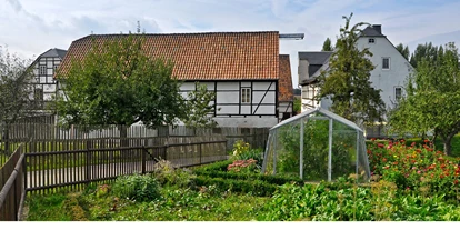 Pensionen - Umgebungsschwerpunkt: am Land - Colditz - Der 4-Seitenhof der Pension im Rundlingsdorf Beedeln - Pension Hahn