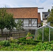 Frühstückspension - Der 4-Seitenhof der Pension im Rundlingsdorf Beedeln - Pension Hahn