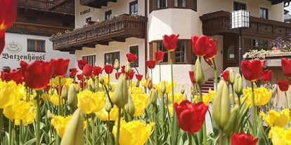 Pensionen - Frühstück: Frühstücksbuffet - Seefeld in Tirol - Außenansicht Chalet Sonneck - Chalet Sonneck