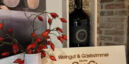 Pensionen - Terrasse - Weingut & Gästezimmer Gangl Günter und Birgit