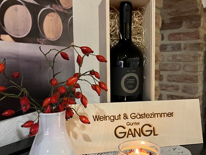 Pensionen - Frühstück: Frühstücksbuffet - Weingut & Gästezimmer Gangl Günter und Birgit