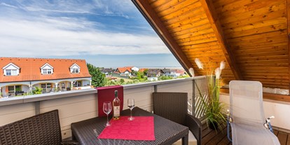 Pensionen - Radweg - Mörbisch am See - Balkonwohnung  - Appartementhaus Martina