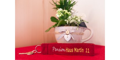 Pensionen - Art der Pension: Frühstückspension - Österreich - Zimmerschlüssel Haus Martin - Haus Martin