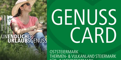 Pensionen - Garten - Obergroßau - GenussCard ...die  Karte für die ganz besonderen Highlights in Ihrem Urlaub. Kostenlos mit dabei. - Ferienwohnungen Perhofer