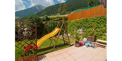 Pensionen - Terrasse - Trentino-Südtirol - Kinderspielplatz - Gasthaus Jaufenblick & Ferienhaus Engele