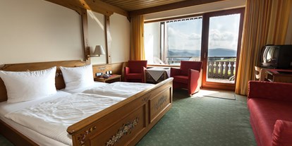 Pensionen - Kühlschrank - Fröhnd - Standard Doppelzimmer - Panorama Lodge Sonnenalm Hochschwarzwald
