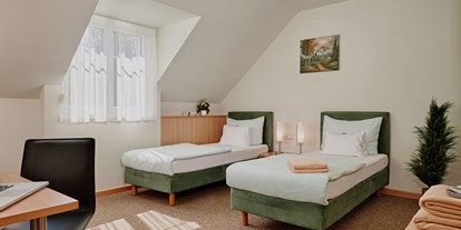 Pensionen - Restaurant - Fahrafeld (Pottenstein) - Doppelzimmer mit getrennten Betten - Frühstückspension Kasper