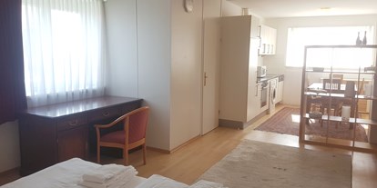 Pensionen - WLAN - Streitdorf - Appartement mit Küche, Schlafzimmer/Küche - Hotel Pension Haydn