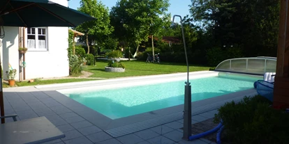 Pensionen - Pool - Pillichsdorf - Gartenpension Prosl