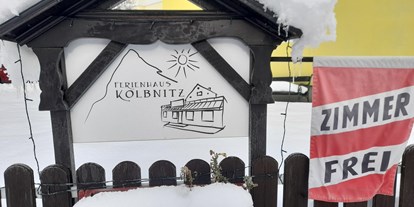 Pensionen - Kühlschrank - Hohe Tauern - Frühstückspension Ferienhaus Kolbnitz