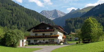 Pensionen - Umgebungsschwerpunkt: Berg - Stanz bei Landeck - Sennhof  in Bach im Lechtal  - SennHOF Lechtal 