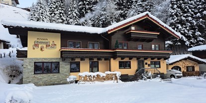 Pensionen - Balkon - Unterfelben - Winter - Apartments Salzburgerhof