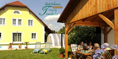 Pensionen - Garten - Grillenhöfe - Gästehaus Familie Trachsler