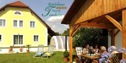 Pensionen - Frühstück: Frühstücksbuffet - Donauraum - Gästehaus Familie Trachsler