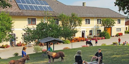 Pensionen - Garten - St. Aegyd am Neuwalde - Forellenhof Biobauernhof Familie Erber Wohlfühlen und Erleben - Forellenhof Familie Erber