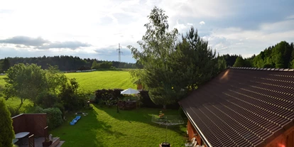 Pensionen - Umgebungsschwerpunkt: am Land - Göpfritzschlag - Aussicht vom Garten - Eva´s Gästehaus