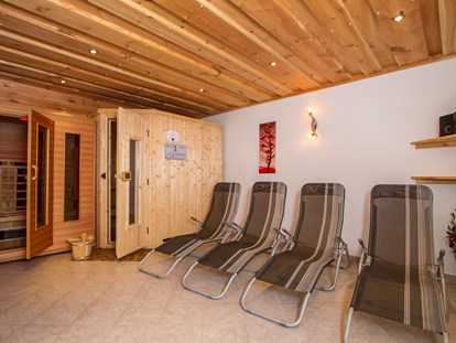 Pensionen - Kühlschrank - Lofer - Kleiner Wellnessbereich mit Sauna und Infrarotkabine. - Haus Helga
